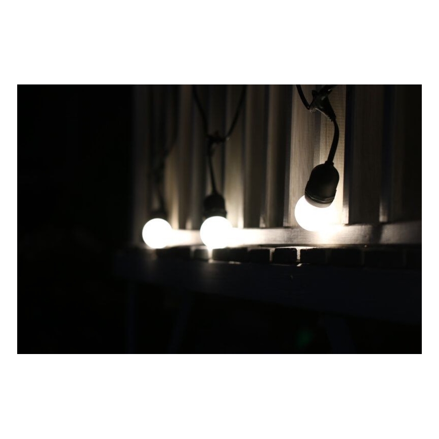 ΣΕΤ 2x LED Λαμπτήρες PARTY E27/0,5W/36V λευκό
