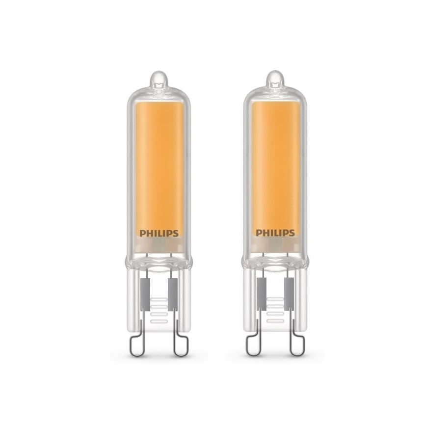 ΣΕΤ 2x LED Λαμπτήρες Philips G9/3,5W/230V 2700K