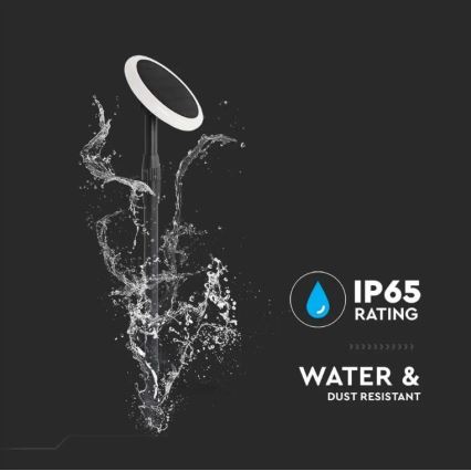 ΣΕΤ 2x LED Ρυθμιζόμενο ηλιακό φωτιστικό GARDEN LED/3W/5V 42-80 cm 4000K IP65