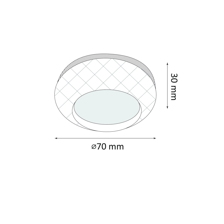 ΣΕΤ 2x LED Φωτιστικό Ενδεικτικής Αφής LED/4,5V/3xAAA