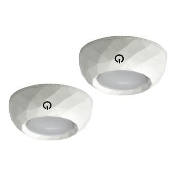 ΣΕΤ 2x LED Φωτιστικό Ενδεικτικής Αφής LED/4,5V/3xAAA