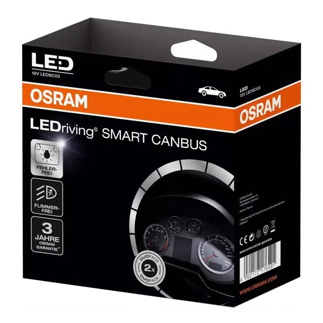 ΣΕΤ 2x LEDriving SMART CANBUS - Osram