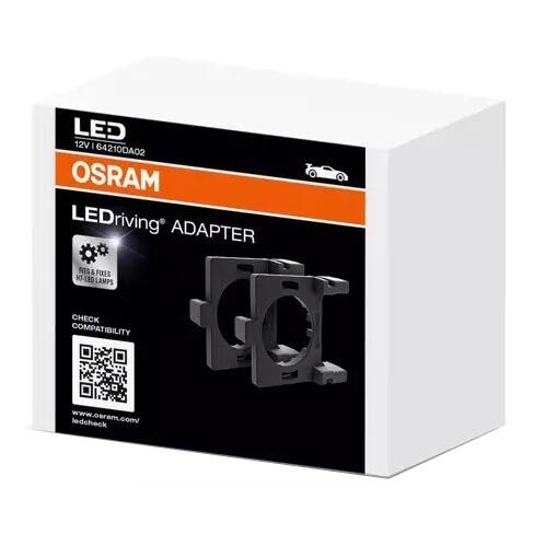 ΣΕΤ 2x LEDriving Αντάπτορας H7 - Osram