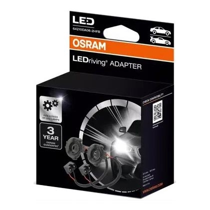 ΣΕΤ 2x LEDriving Αντάπτορας - Osram