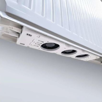 ΣΕΤ 2x Ανεμιστήρας ψυγείου 5/230V λευκό
