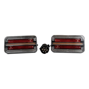 Σετ 2x ασύρματο φως αυτοκινήτου LED/12-24V Wi-Fi IP67