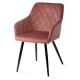 ΣΕΤ 2x Καρέκλες τραπεζαρίας RICO ροζ