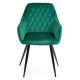 ΣΕΤ 2x Καρέκλες τραπεζαρίας SAMETTI πράσινο