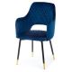 ΣΕΤ 2x Καρέκλες τραπεζαρίας SENKO μπλε