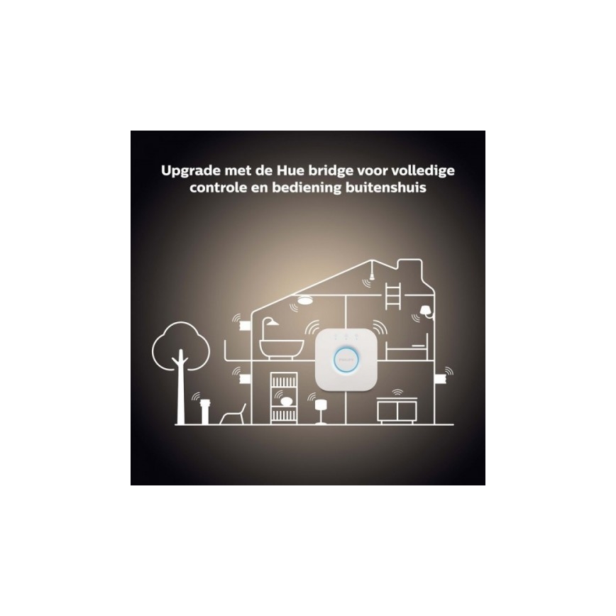 ΣΕΤ 2x Λάμπα Dimmer LED Philips Hue WHITE E14/5,5W/230V 2700K