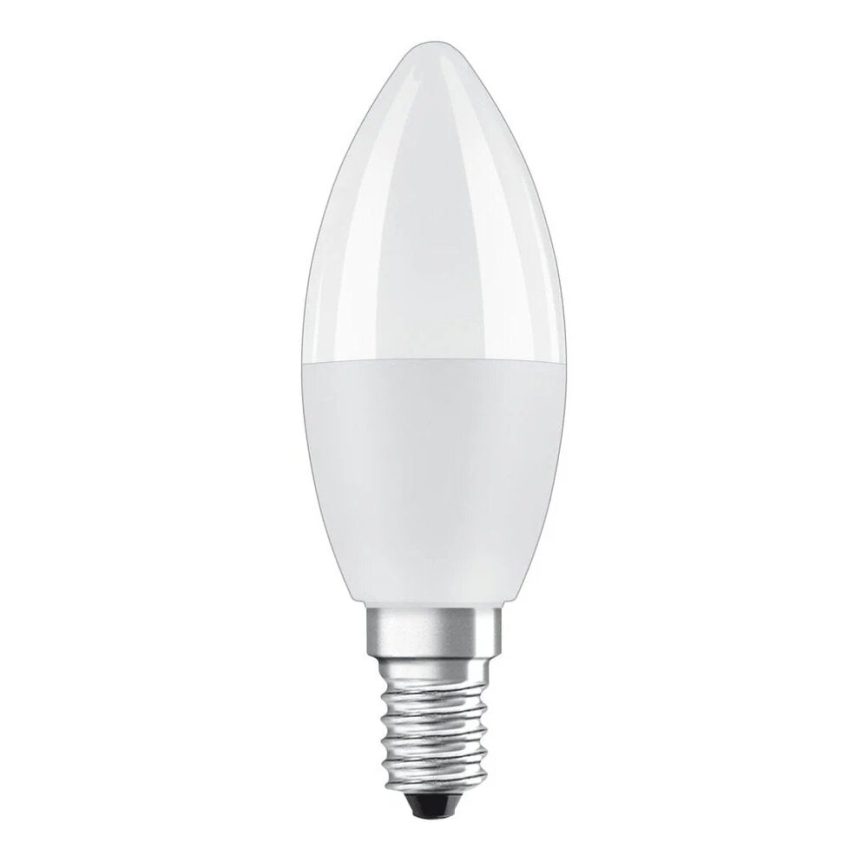 ΣΕΤ 2x Λάμπα LED RGBW Dimmable B38 E14/4,9W/230V 2700K + τηλεχειριστήριο - Osram
