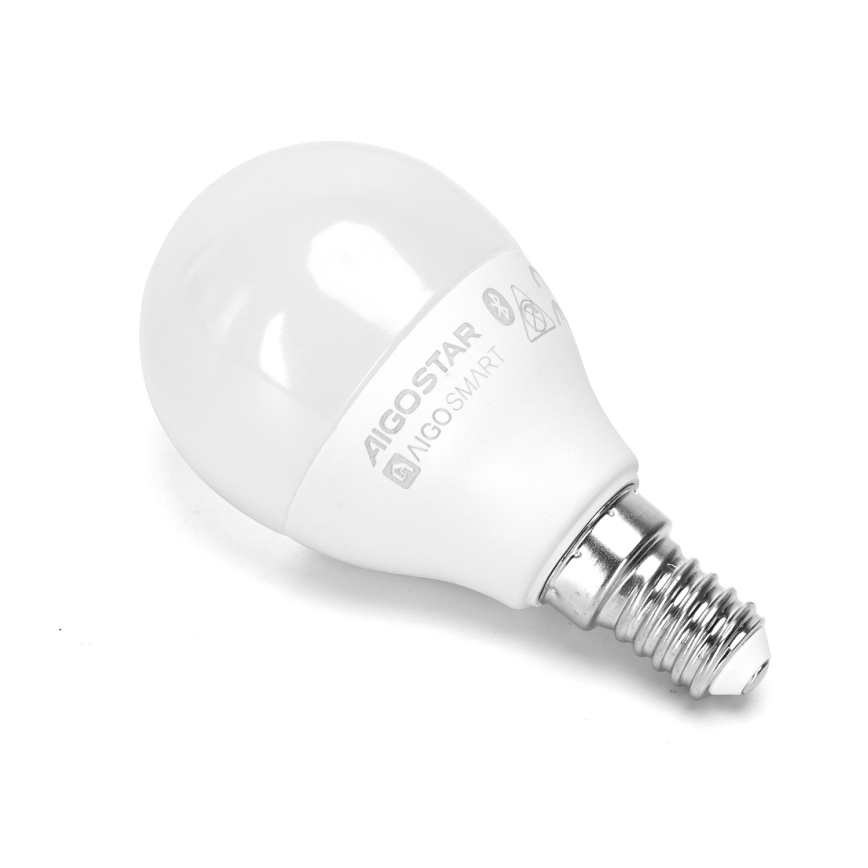 ΣΕΤ 2x Λάμπα LED RGBW Dimmable MESH Smart G45 E14/6,5W/230V 2700-6500K - Aigostar