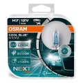 ΣΕΤ 2x Λάμπα αυτοκινήτου COOL ΜΠΛΕ H7 PX26d/55W/12V 5000K - Osram