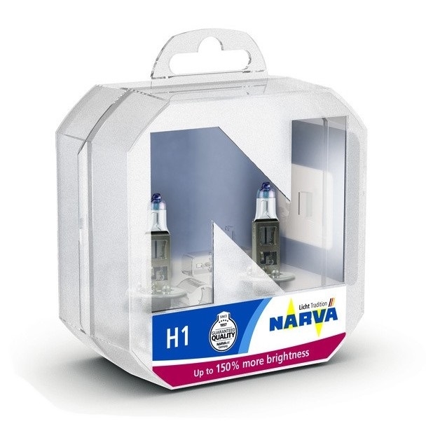 ΣΕΤ 2x Λάμπα αυτοκινήτου H1 P14,5s/55W/12V - Narva 48068RPNVAS2