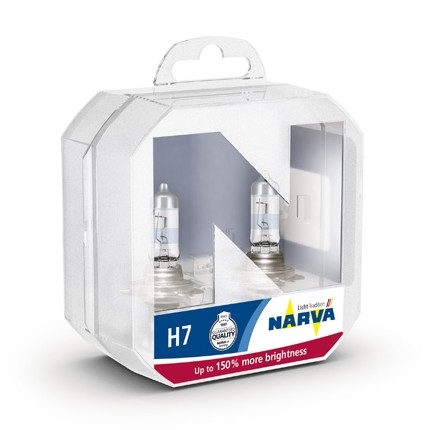ΣΕΤ 2x Λάμπα αυτοκινήτου H7 PX26d/55W/12V - Narva 48071RPNVAS2