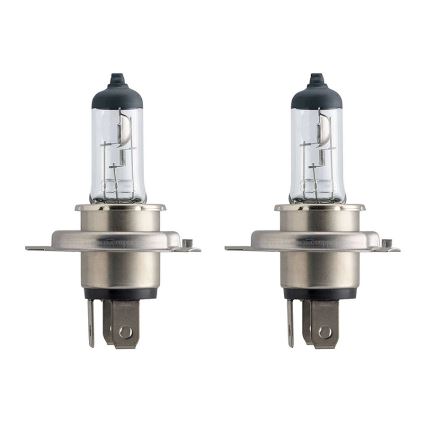 ΣΕΤ 2x Λάμπα αυτοκινήτου Philips VISION 12342PRC2 H4 P43t-38/60W/55W/12V