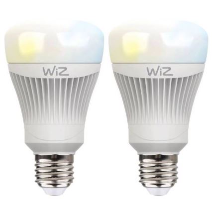 ΣΕΤ 2x Λάμπες LED Dimmable E27/11,5W/230V 2700-6500K Wi-Fi - WiZ