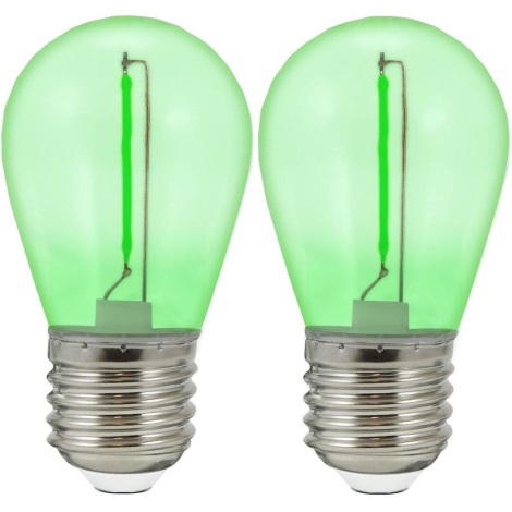 ΣΕΤ 2x Λάμπες LED PARTY E27/0,3W/36V πράσινο