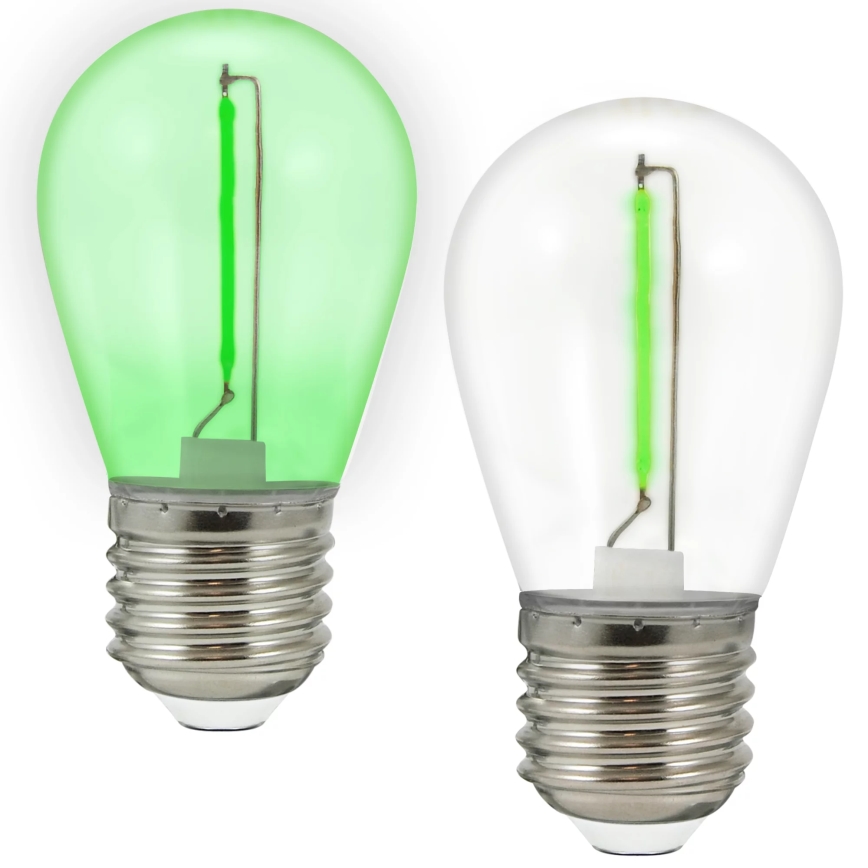 ΣΕΤ 2x Λάμπες LED PARTY E27/0,3W/36V πράσινο