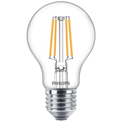 ΣΕΤ 2x Λάμπες LED VINTAGE Philips A60 E27/4,3W/230V 2700K