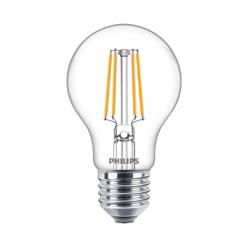 ΣΕΤ 2x Λάμπες LED VINTAGE Philips A60 E27/4,3W/230V 2700K