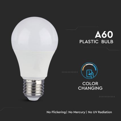 ΣΕΤ 2x Λαμπτήρας LED A60 E27/9W/230V 3000/4000/6400K