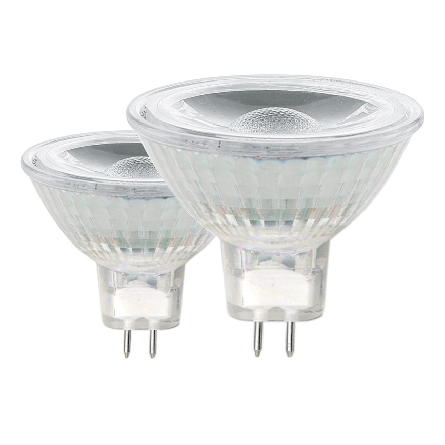 ΣΕΤ 2x Λαμπτήρας LED GU5,3/MR16/3W 3000K - Eglo 11512