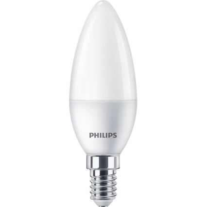 ΣΕΤ 2x Λαμπτήρας LED Philips B35 E14/5W/230V 4000K
