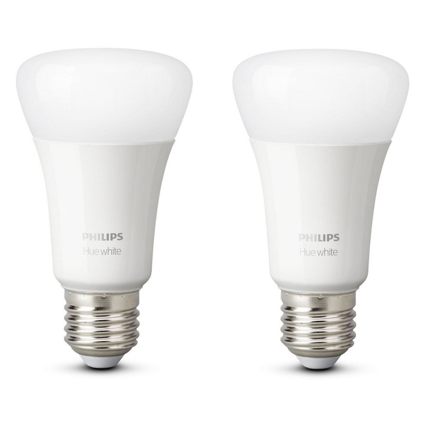 ΣΕΤ 2x Λαμπτήρες Dimmer LED Philips Hue WHITE E27/9W/230V 2700K
