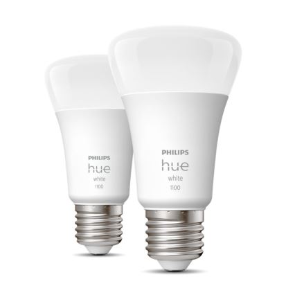 ΣΕΤ 2x λαμπτήρες LED Dimmable Philips Hue WHITE E27/9,5W/230V 2700K