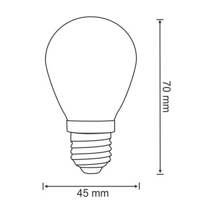 ΣΕΤ 2x Λαμπτήρες LED PARTY E27/0,5W/36V