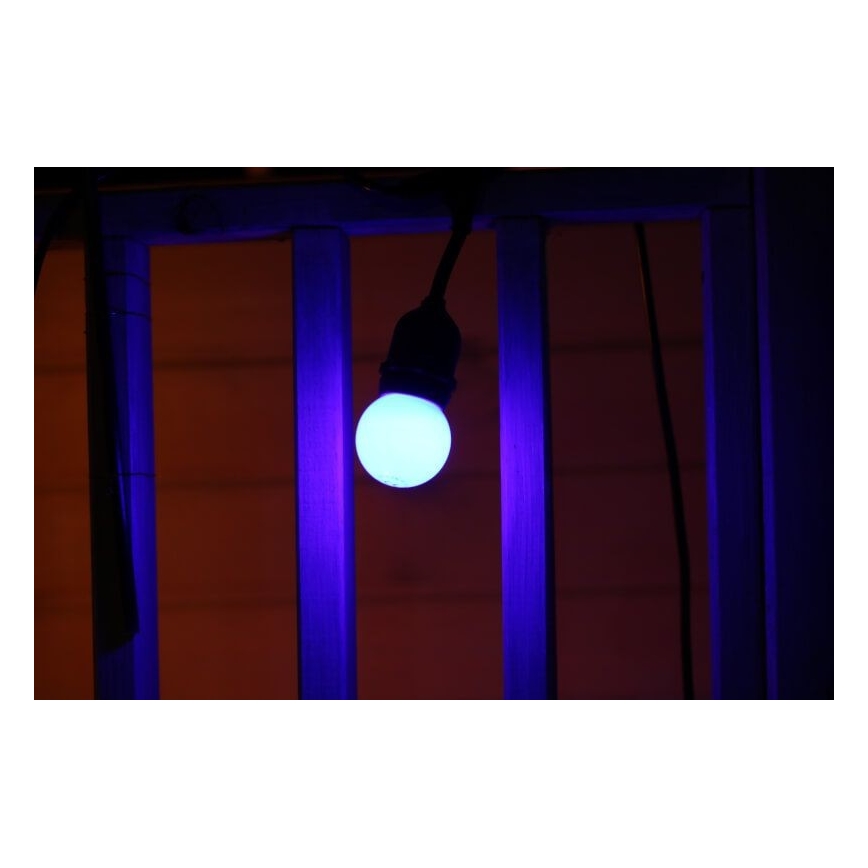 ΣΕΤ 2x Λαμπτήρες LED PARTY E27/0,5W/36V μπλε