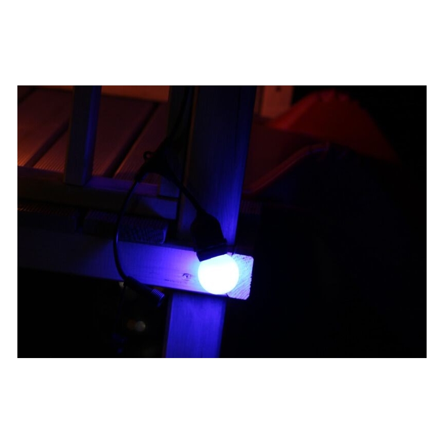 ΣΕΤ 2x Λαμπτήρες LED PARTY E27/0,5W/36V μπλε