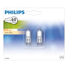 ΣΕΤ 2x  Λαμπτήρες αλογόνου Philips  G9/42W/230V