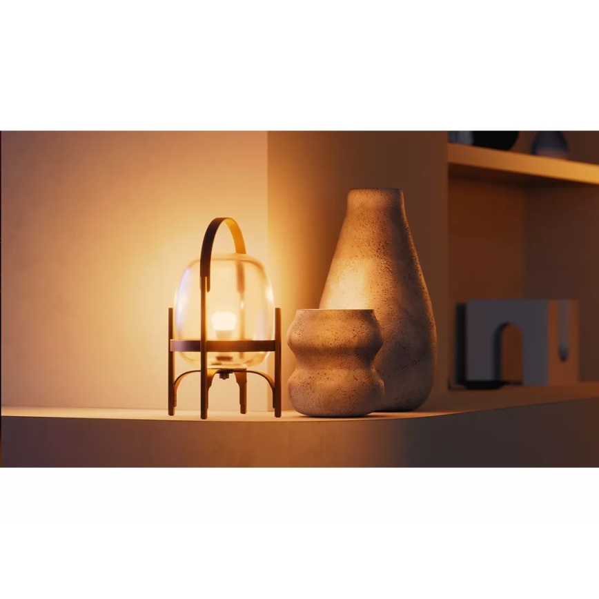 Σετ 2x Ρυθμιζόμενες LED λάμπες Philips Hue WHITE E27/9,5W/230V 2700K