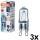 Σετ 3 τεμ. λαμπτήρες για φούρνο HALOPIN G9/40W/230V 2700K - Osram