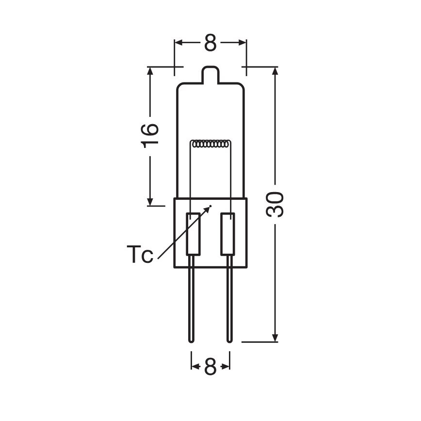 Σετ 3 τεμαχίων λαμπτήρων φούρνου HALOSTAR G4/20W/12V 2700K - Osram