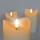 ΣΕΤ 3x LED Natural wax κερί LED/3xAAA/θερμό λευκό
