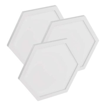 ΣΕΤ 3x LED RGBIC+CCT Ρυθμιζόμενο πάνελ - επέκταση 3xLED/1,8W/230V Wi-Fi Tuya