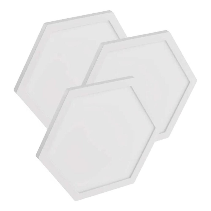 ΣΕΤ 3x LED RGBIC+CCT Ρυθμιζόμενο πάνελ - επέκταση 3xLED/1,8W/230V Wi-Fi Tuya