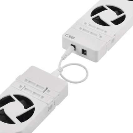 ΣΕΤ 3x Ανεμιστήρας ψυγείου 5/230V λευκό