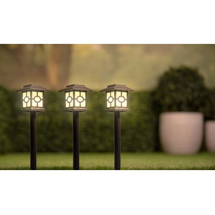 ΣΕΤ 3x Ηλιακό φωτιστικό LED LED/1,2V