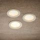 ΣΕΤ 3x Κρεμαστό φως οροφής μπάνιου LED MIRO LED/4W/230V IP44
