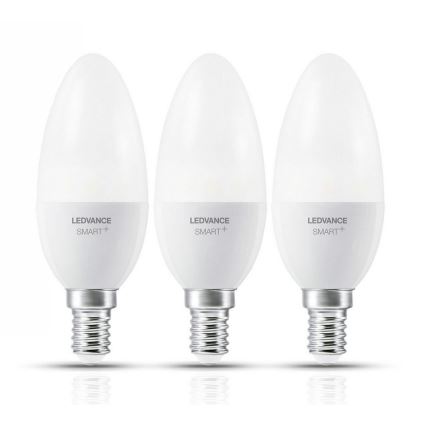 ΣΕΤ 3x Λάμπα Dimmer LED SMART+ E14/5W/230V 2700K-6500K Wi-Fi - Ledvance