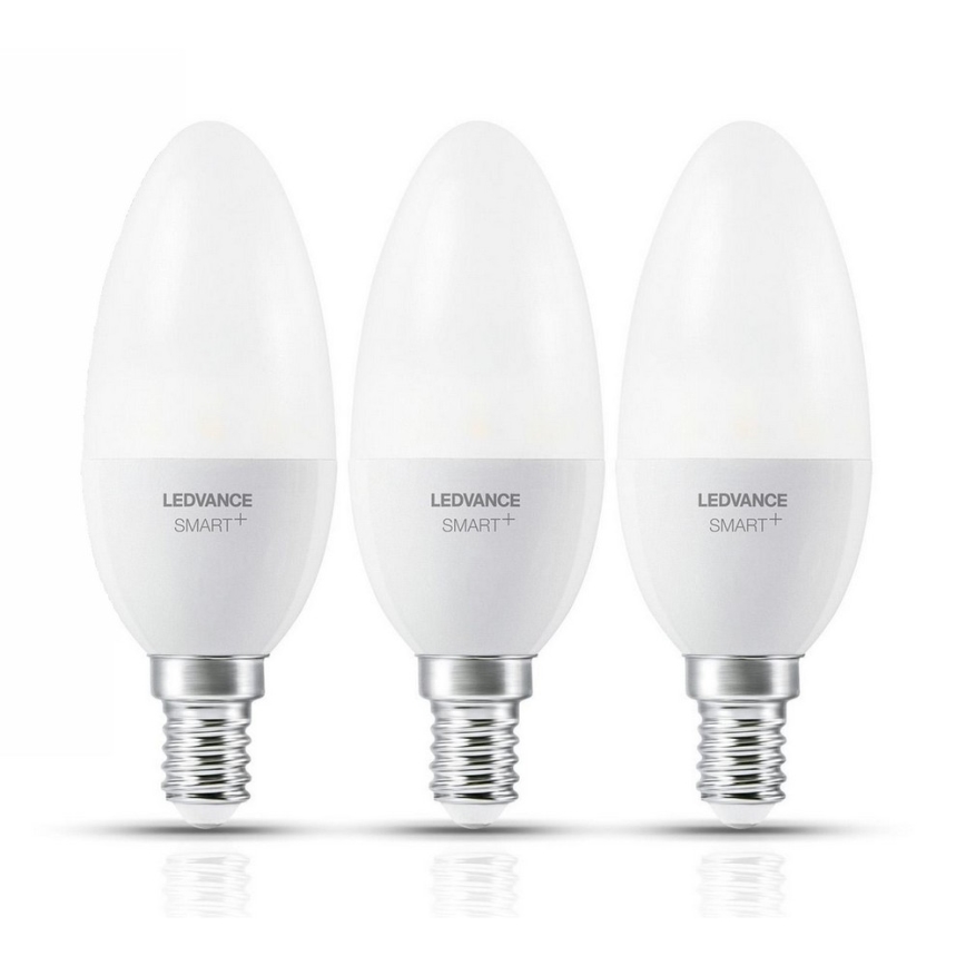 ΣΕΤ 3x Λάμπα Dimmer LED SMART+ E14/5W/230V 2700K-6500K Wi-Fi - Ledvance