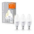 ΣΕΤ 3x Λάμπα Dimmer LED SMART+ E14/5W/230V 2700K Wi-Fi - Ledvance