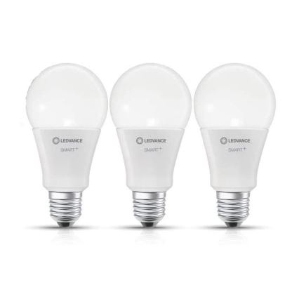 ΣΕΤ 3x Λάμπα Dimmer LED SMART+ E27/14W/230V 2700K-6500K Wi-Fi - Ledvance