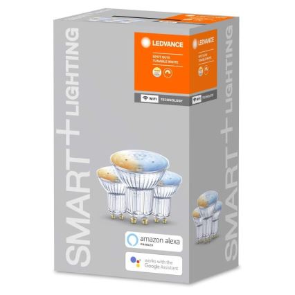 ΣΕΤ 3x Λάμπα Dimmer LED SMART+ GU10/5W/230V 2700K-6500K Wi-Fi - Ledvance