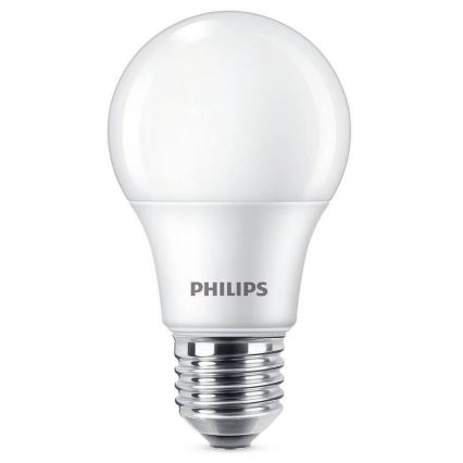 ΣΕΤ 3x Λάμπες LED Philips A60 E27/8W/230V 6500K