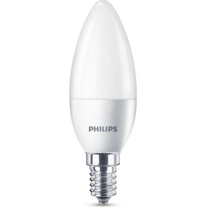 ΣΕΤ 3x Λάμπες LED Philips B35 E14/5,5W/230V 2700K